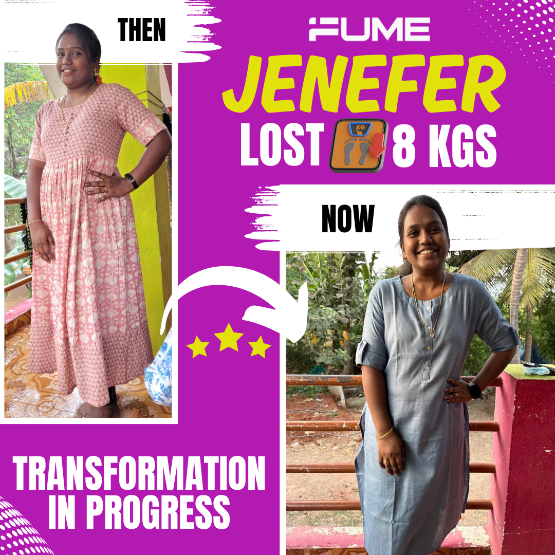 Jenefer — lost 8 kgs