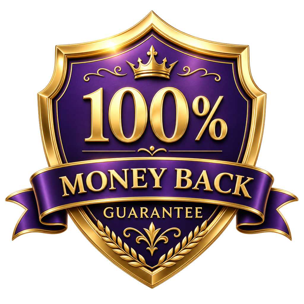 100% Money-Back Guarantee